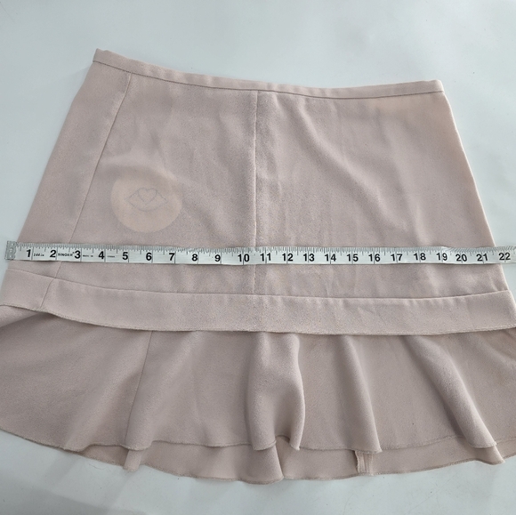 See By Chloe Jupe Mini Skirt Womens 40 Blush Luxury Office Career New - Picture 9 of 9